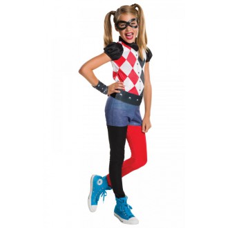 Televizní hrdinové - Dětský kostým Harley Quinn