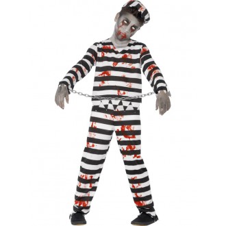 Halloween,Horor - Dětský kostým Zombie vězeň