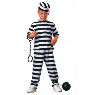 Kostýmy - Chlapecký kostým Vězeň