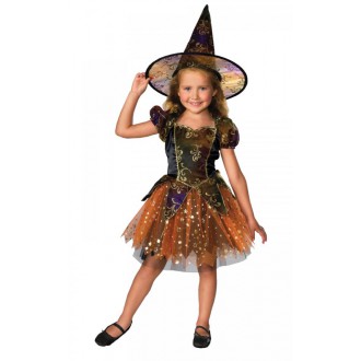 Halloween,Horor - Dětský kostým Čarodějnice VI