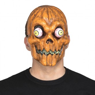 Halloween,Horor - Obličejová maska Dýně pro dospělé