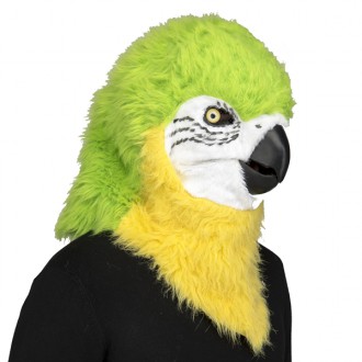 Masky - Obličejová maska Papoušek