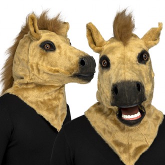 Masky - Obličejová maska Kůň