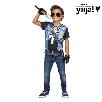 Kostýmy - Dětské tričko 3D Rocker boy