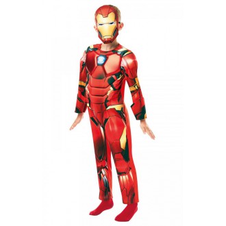 Televizní hrdinové - Dětský kostým Iron Man deluxe 1