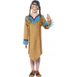 Indiáni - Dětský kostým Indiánka I