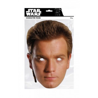 Televizní hrdinové - Papírová maska Obi-Wan Kenobi I
