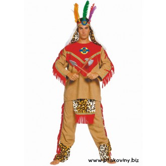 Indiáni - Kostým Apačský náčelník