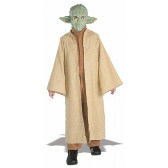 Televizní hrdinové - Dětský kostým Yoda Deluxe