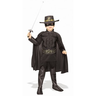 Televizní hrdinové - Dětský kostým Zorro deluxe
