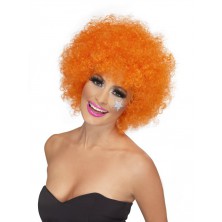 Paruka Funky Afro oranžová