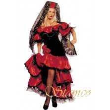 Dámský kostým Tanečnice flamenga I