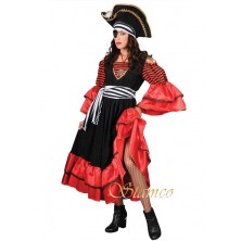 Dámský kostým Karibská pirátka
