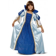 Dětský kostým modrá Princezna