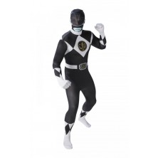 Pánský kostým Black Ranger Mighty Morphin Powers Ran